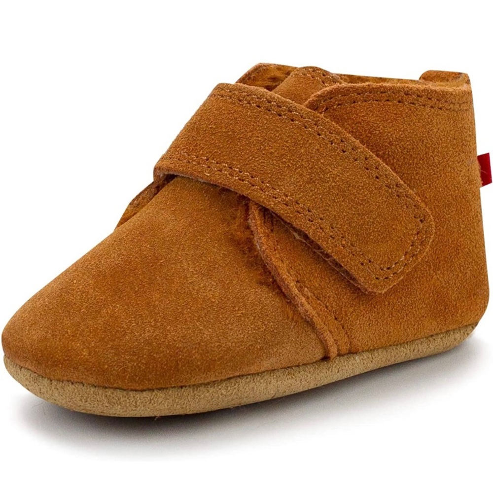 Zutano leather crib shoes